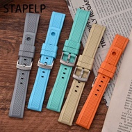 C Wristwatch Strap 20mm 22mm. FKM