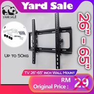 Yard Sale - 14"-42" | 26”-63” | 26”-65” inch TV Wall Mount TV Bracket /TV Holder/LCD/LED/TV FLat/TV Panel 电视机挂架挂墙支架