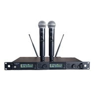 MICRO TECH GM-555A ไมโครโฟนไร้สาย ไมค์ลอยถือคู่ คลื่น UHF ปรับความถี่ได้ รับประกันศูนย์ไทย (SOUND RE