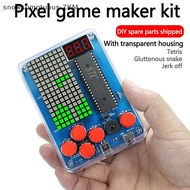 [snowsumptuous] Game Console Production Kit DIY 51 Single-chip Children Game Kit Classic Game Solder