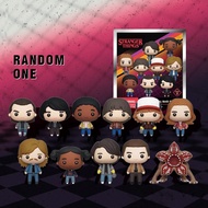12 PCS Stranger Things Officially Licensed 3D Anime Character Series Mystery Bulk Bag Clip Keychain 