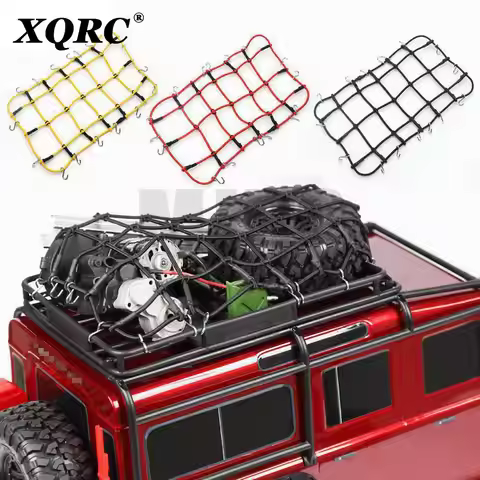 Elastic luggage net suitable for 1:10 RC tracked vehicle SCX10 90046 Tamiya CC01 D90 TRX-4 upgrade a