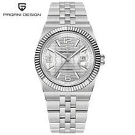 DESIGN Japan MIYOTA 8215 Mechanical Watch Men Stainless Steel Automatic Sapphire Glass Rose Gold Lum