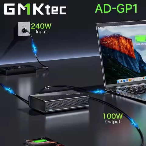 GMKtec AD-GP1 RX 7600M XT Graphics Card OCulink 8GB GDDR6 2300MHz PCIe4.0x4 USB4 Quad 4K Display 240