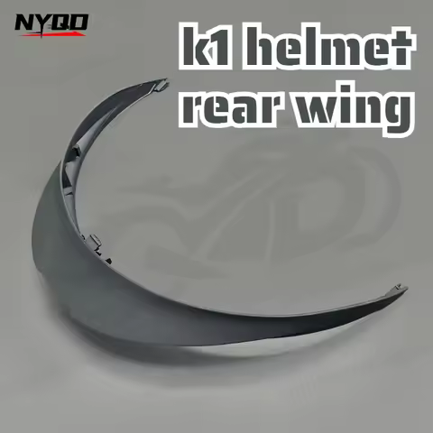 For AGV K1 Helmet Spoiler Motorcycle Helmet Rear Tail Wing Aerodynamic Decoration Replacement Helmet