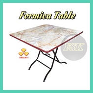 3V Formica Wood Table / Folding Table / Dining Table Meja Lipat 2X3’ / 3X3’