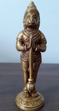 THE HUMBLE HANUMAN STATUE