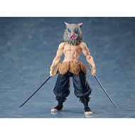 Aniplex BUZZmod. Demon Slayer Kimetsu no Yaiba Inosuke Hashibira Action Figure 1/12 & Mini Mascot Fi