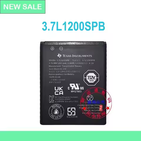 ‌New 3.7L1200SPB Battery for Texas Instruments TI-84 CE/CX/CAS Graphing Calculators, 1200mAh
