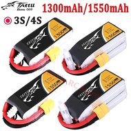 ACE Tattu Lipo Battery 1300mAh 1550mAh 75C 3S 4S  RC Battery with XT60 Plug for RC FPV Racing Drone 