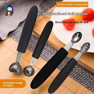 7-Piece Melon Baller Set Stainless Steel Baller Spoon Stainless Steel Melon Baller Melon Spoon For C