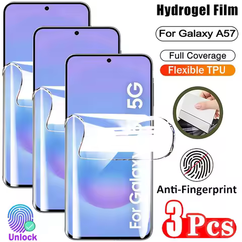 Full Cover Hydrogel Film For Samsung Galaxy A57 5G A37 5G Screen Protector Samsung A56 A57 A 57 A36