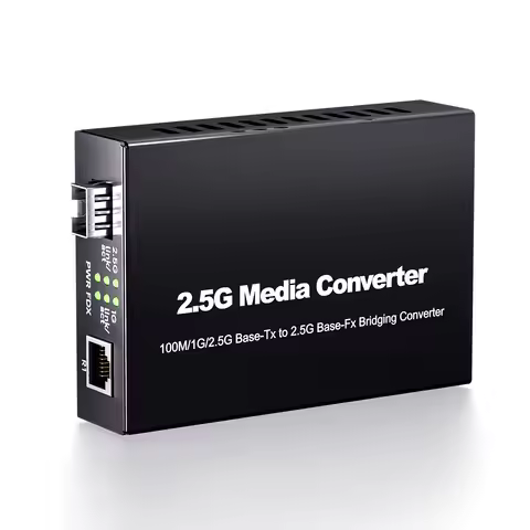 SFP 2.5G fiber optic media converter