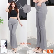 Agape - Women's Spandex Flare Pants 970 - Imported women's fashion pants - women's flare pants - wom