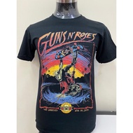 Baju Guns N Roses cottoon/ Baju band Baju Guns N Roses Material Gildan