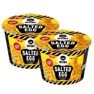 Nissin IRVINS Salted Egg Noodle CUP Instant Noodles Flavor Type 100g. x 2 Cups