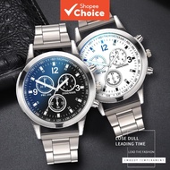 Blessu Men's Fashion Watch Blue Light Glass Decorated Fake Three-eye Casual