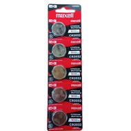 Maxell CR2032 | CR2016 | CR2025 | CR1632 | CR1616 | CR1620 | CR1216 | CR1220 Battery Pack (5pcs/5bij