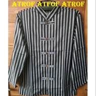 Surjan Lurik Sanghai Koko / Baju Adat Jawa Model Sanghai