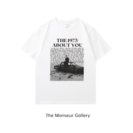 The 1975 Art Band Music Art Summer 100% Cotton Loose White Mens Round Neck Casual Short-Sleeved T-Sh