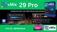 vMix Pro 29.0.0.49 + Zoom Plugin โปรแกรมสตรีมมิ่งและไลฟ์สด [ทักแชทก่อนสั่งซื้อ]