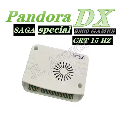 Pandora Saga Plus DX Arcade Jamma Board, 9800 in 1, CGA, VGA, HDMI Compatible, 3P, 4P, High score Re