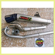 ➵ ─ ∝ DAENG SAI4 OPEN PIPE WITH SILENCER FOR SMASH 115 / WAVE 100 / XRM 110