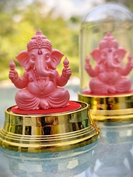 (ราคาส่ง) พระพิฆเนศ ขนาดองค์สูง1.9นิ้ว ครอบแก้ว (อะคริลิค) สวยงาม ชิ้นงานเรซิ่น3D รายการนี้ราคาส่ง 3