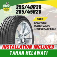 [Installation Provided] Michelin Latitude Sport 3 Used Tires 295/40R20  265/45R20 - 3.5mm thread depth (Taman Melawati)