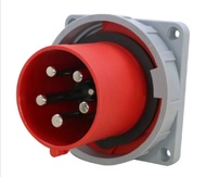 เพาเวอร์ปลั๊ก 3เฟส 63A ตัวผู้ฝัง 3P+N+E