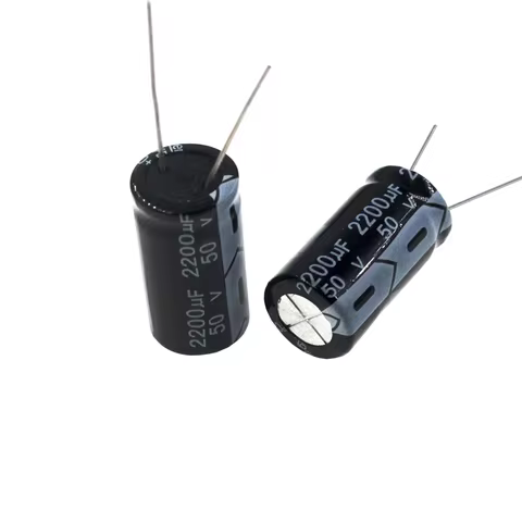 5pcs 2200uF 50V 2200MFD 50Volt 16*25mm Aluminum Electrolytic Capacitor Radial 2200mf50v 2200uf50v 50