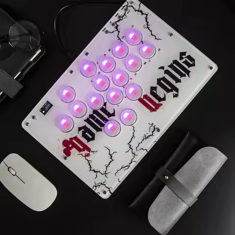 REMANK R16 PS4 Joystick Hitbox Keyboard Arcade Stick Controller For PS4/Switch 2 Arcade Hitbox Contr
