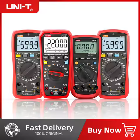 UNI-T UT61E PLUS UT61D+ UT89XD UT890D+ UT161E UT161B Professional Digital Multimeters 1000V Voltmete