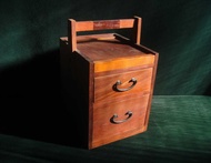 【老時光 OLD-TIME】早期二手日本製珠寶盒化妝箱