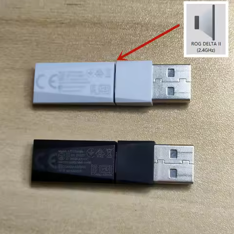 2.4G USB Dongle Receiver Adapter A701Dongle For ASUS ROG DELTA II Wireless gaming Headset