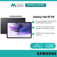 Samsung Galaxy Tab S7 FE WiFi Android Tablet (4GB/6GB RAM | 64GB/128GB Storage | Display 12.4 inch | WQXGA (2560x1600) | 10,900mAh | S Pen)