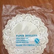 Paper doyleys cake base/