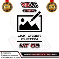 MT 09 Full Body Decal Custom Design/ Custom Design Request/ Name Request/