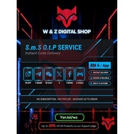 SMS Otp Code Provider | Malaysia Numbers | Social Media Registration