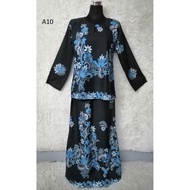 (Ready Stock ) BAJU KURUNG Batik Viral - BAJU KURUNG KEDAH - Fesyen Terkini - Baju Wanita - Baju Mus