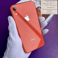 iPhone XR Coral 64 GB imei resmi terdaftar kmenperin, sinyal aktif all operator. Garansi imei perman
