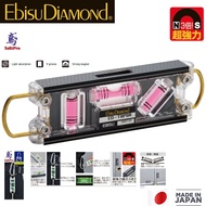 EBISU DIAMOND TOBI LEVEL PRO WITH SUPER STRONG MAGNET FOR SCAFFOLD ASSEMBLY BLACK/RED MADE IN JAPAN