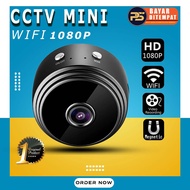 kamera cctv mini tanpa kabel Mini jarakn jauh WiFi IP Camera CCTV 1080P - A9  kamera pemantauan keam