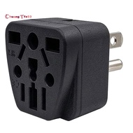 US Travel Plug Adapter EU/UK/AU/In/CN/JP/Asia/Italy to USA (Type B), 3 Prong USA Plug, Charger Conve