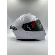 MHR Helmet Fullface Flip - up GTZ Pearl White