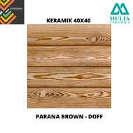 KERAMIK 40X40 PARANA BROWN - MATT