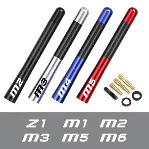 12CM Car Antenna Aerial Accessories For BMW Z3 Roadster Z4 E89 M1 M2 F87 M3 E30 E46 E92 F80 M4 F82 M