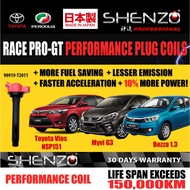 Shenzo Racing Ignition Plug Coil for Myvi G3 Bezza 1.3 Toyota Yaris Vios NSP151 (90919-T2011)