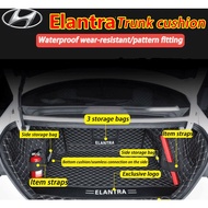 Hyundai Elantra trunk mat, Elantra exclusive full surround waterproof and wear-resistant car trunk mat, trunk mat