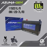 [Installation Provided] AZUMA-GEN MF 115D31L 115D31R NX120-7L /R Car Battery Bateri Kereta